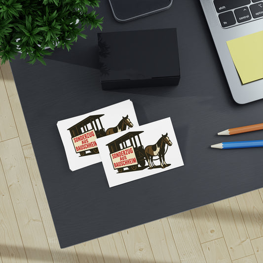 Sonderzug Business Cards 100 St.