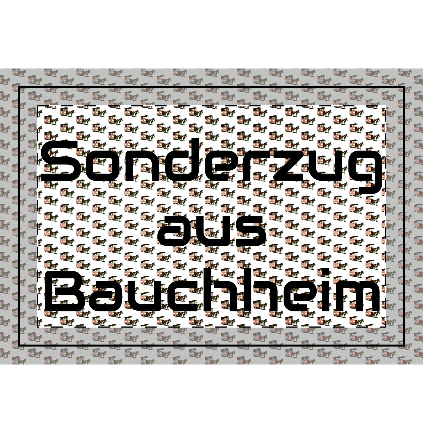 Sonderzug Hand Flag