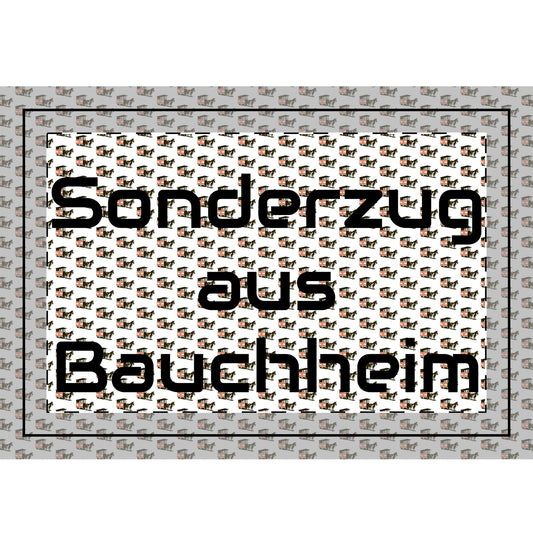 Sonderzug Hand Flag