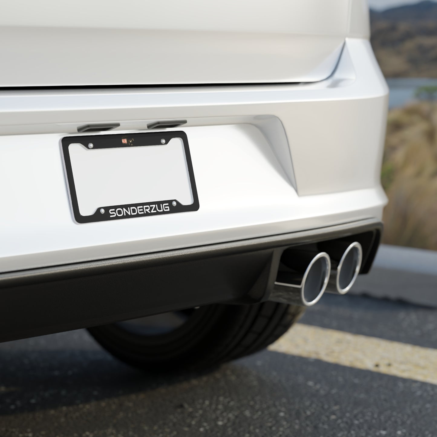 Sonderzug License Plate Frame